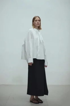 Kaz Wide Shirt White