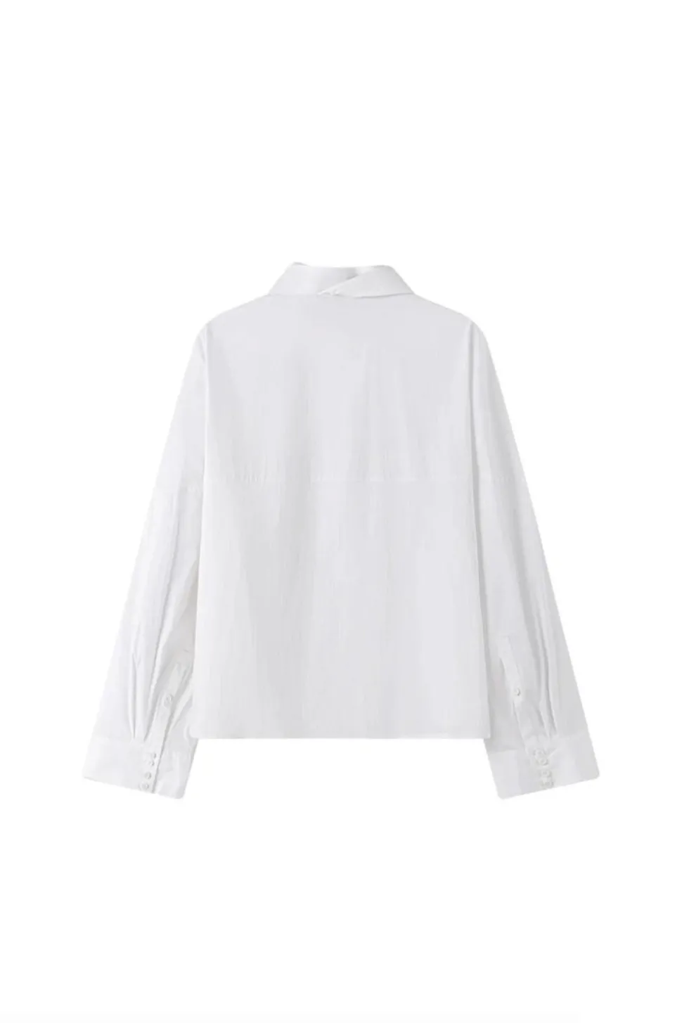 Kaz Wide Shirt White