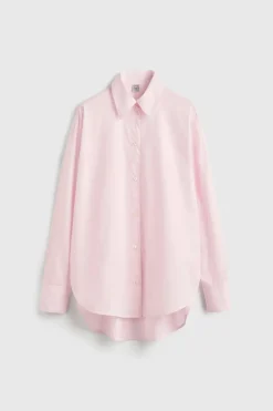 Kimono-Sleeve Poplin Shirt Blossom