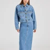 Kirsten Cropped Vintage Blue