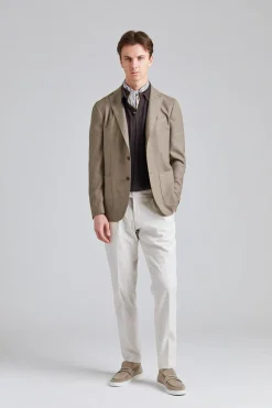 K-Jacket Wool Hopsack Beige