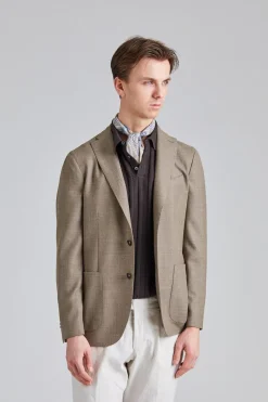 K-Jacket Wool Hopsack Beige