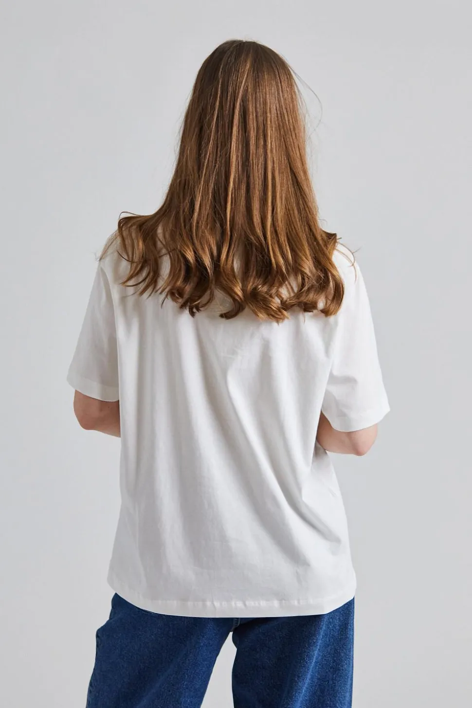 Kjerag Embroidery Tee White