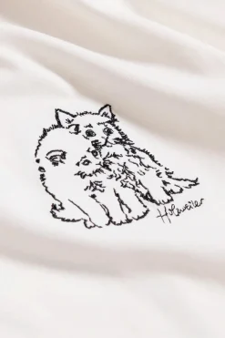 Kjerag Embroidery Tee White