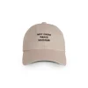 La Casquette Slogan Beige