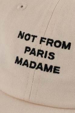 La Casquette Slogan Beige
