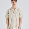 La Chemise Carreaux Beige