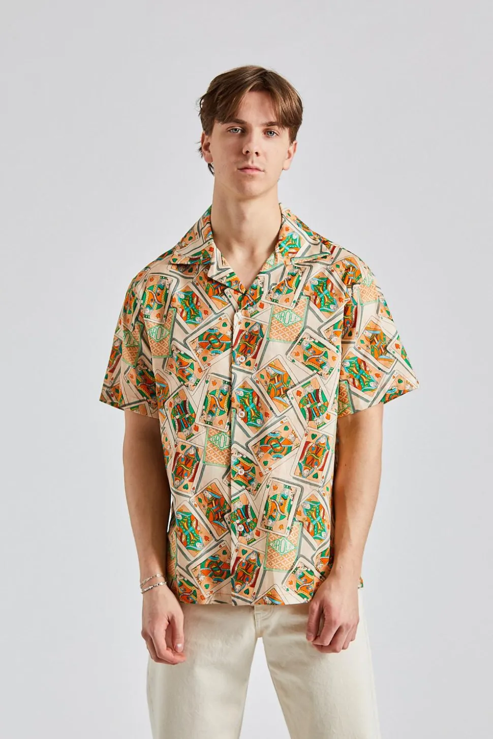 La Chemise Jeu de Cartes Peach
