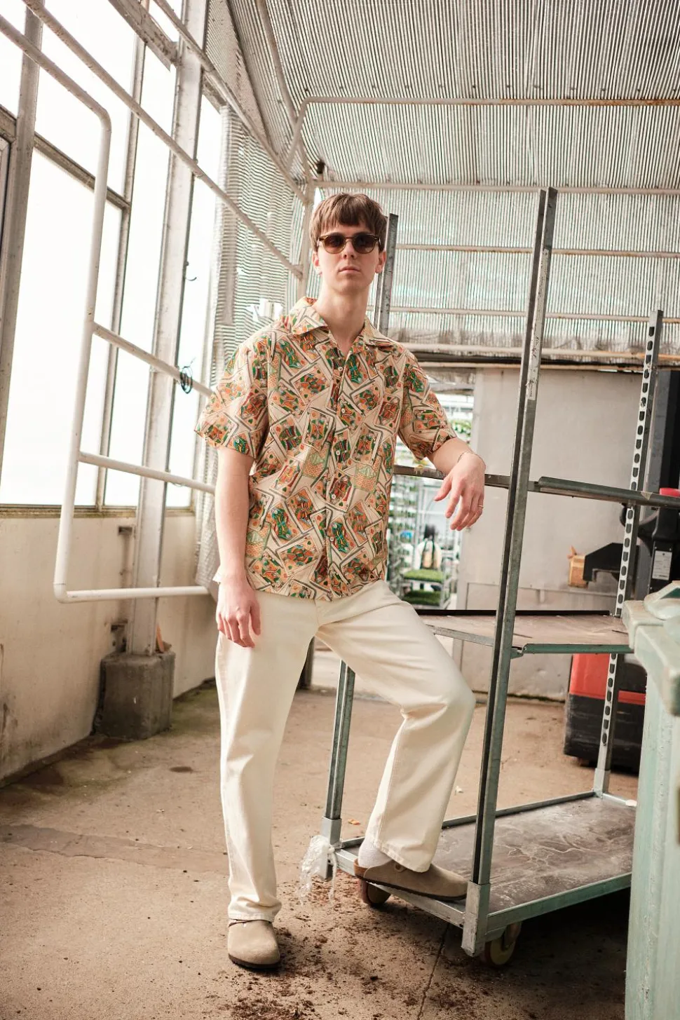 La Chemise Jeu de Cartes Peach