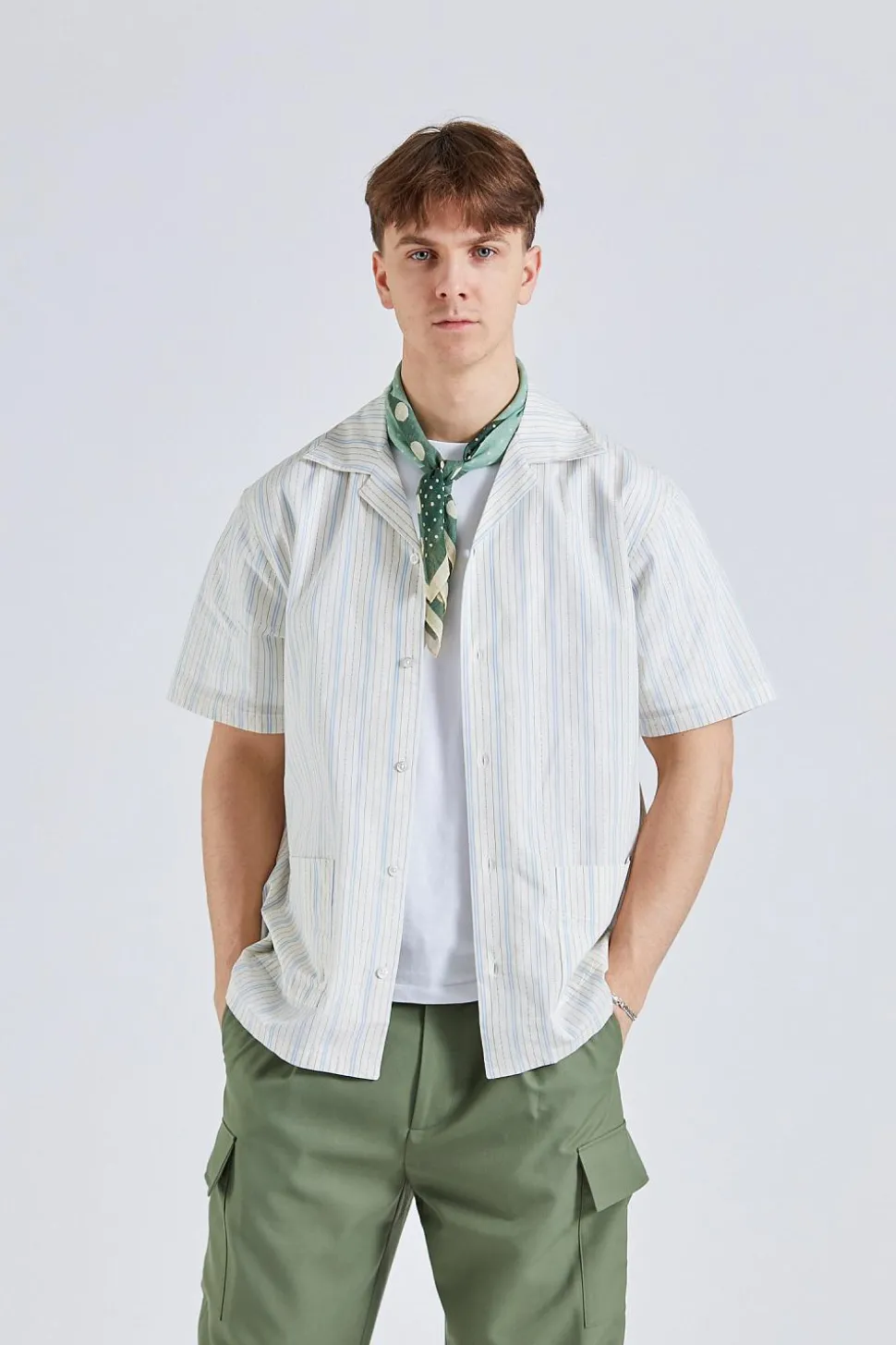 La Chemise Rayée Light Blue