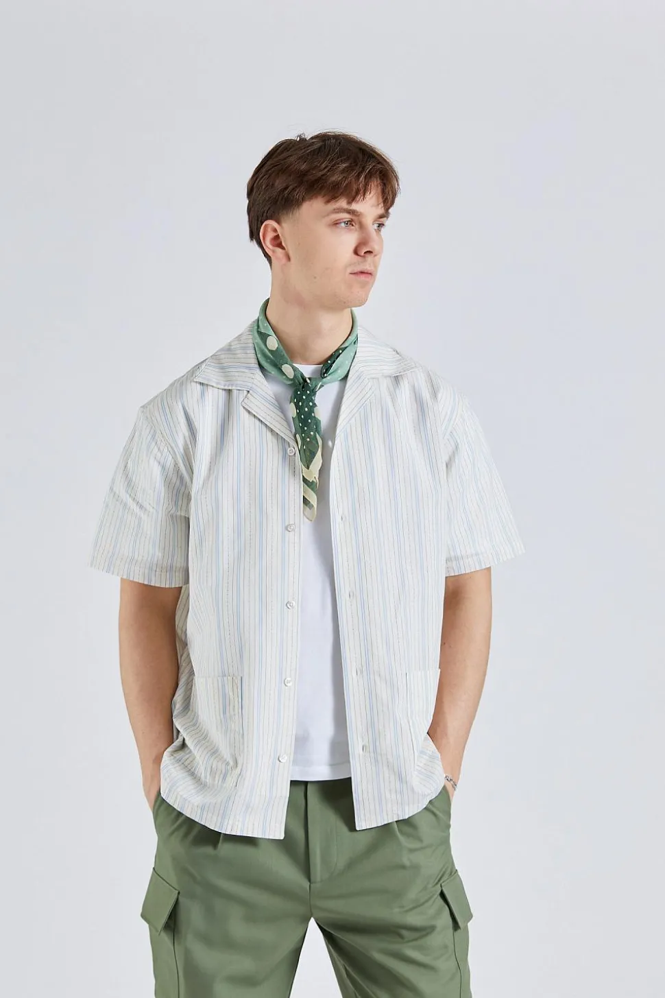 La Chemise Rayée Light Blue