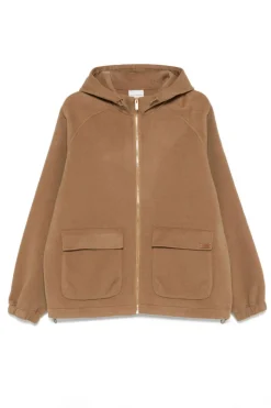 La Veste à Capuche Laine Camel