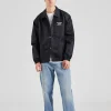 La Veste Slogan Black