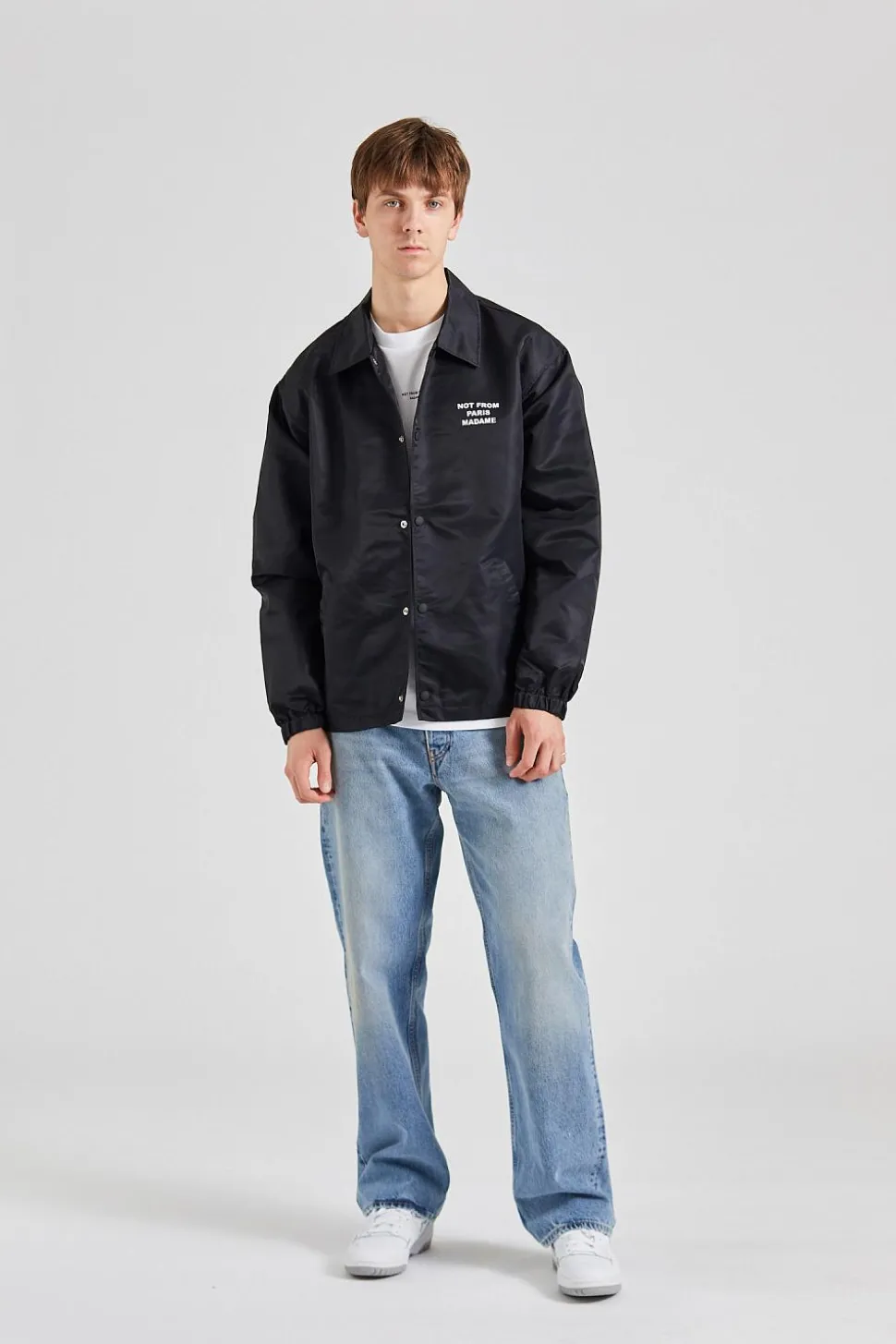 La Veste Slogan Black