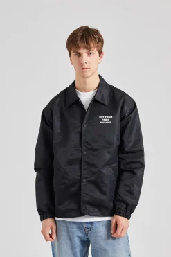 La Veste Slogan Black