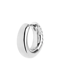 Laid Back 8 Huggie Silver HP