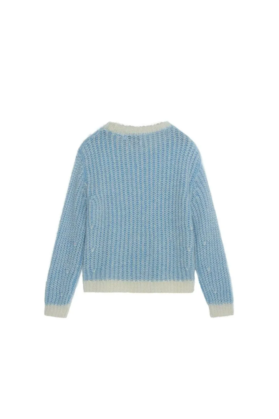 Lane Brioche Sweater Lt Blue