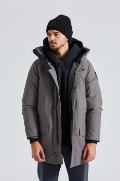 Langford Parka CR Blac Disc Coastal Grey