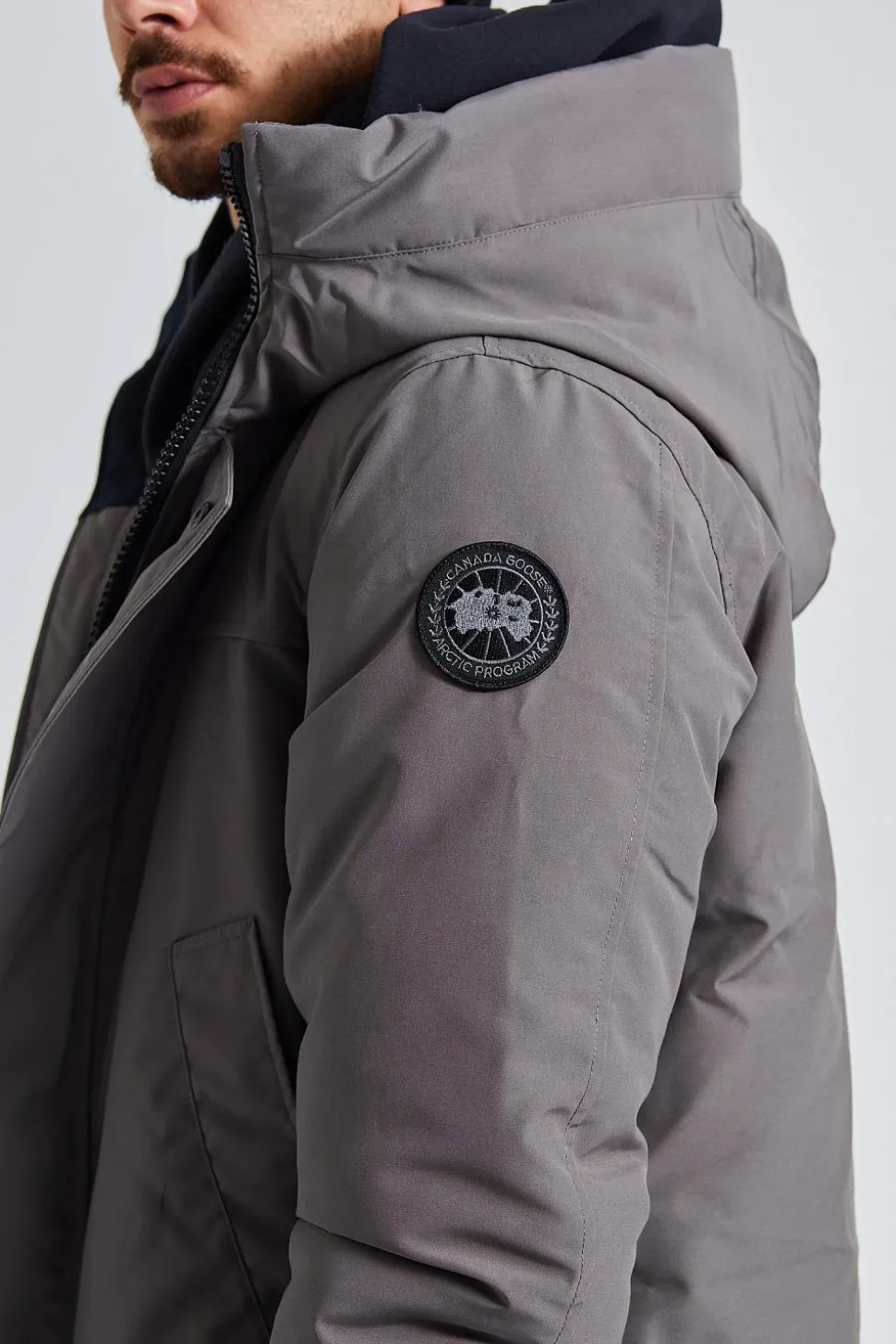 Langford Parka CR Blac Disc Coastal Grey