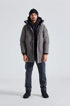 Langford Parka CR Blac Disc Coastal Grey