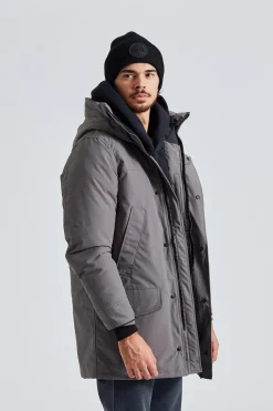 Langford Parka CR Blac Disc Coastal Grey