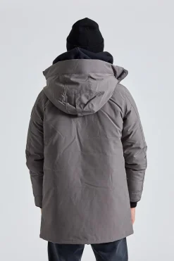 Langford Parka CR Blac Disc Coastal Grey
