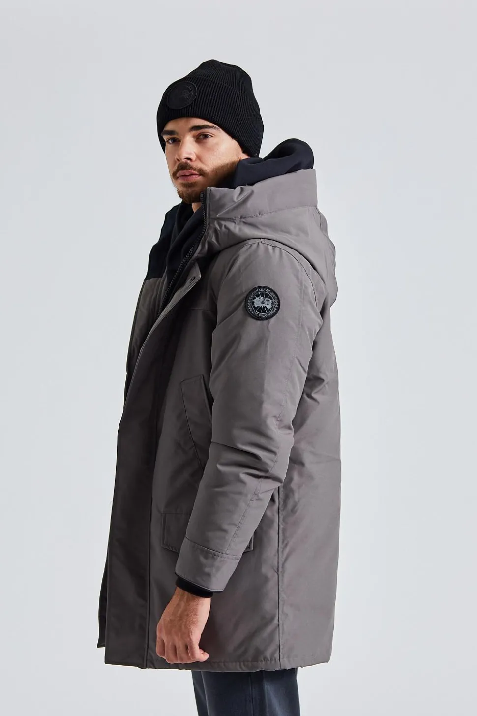 Langford Parka CR Blac Disc Coastal Grey