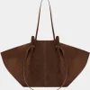 Large Mochi Suede Chocolate