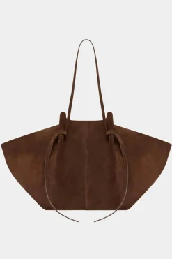 Large Mochi Suede Chocolate