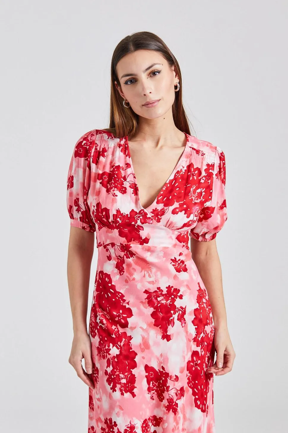 Las Mayas Midi Dress Rosella Floral