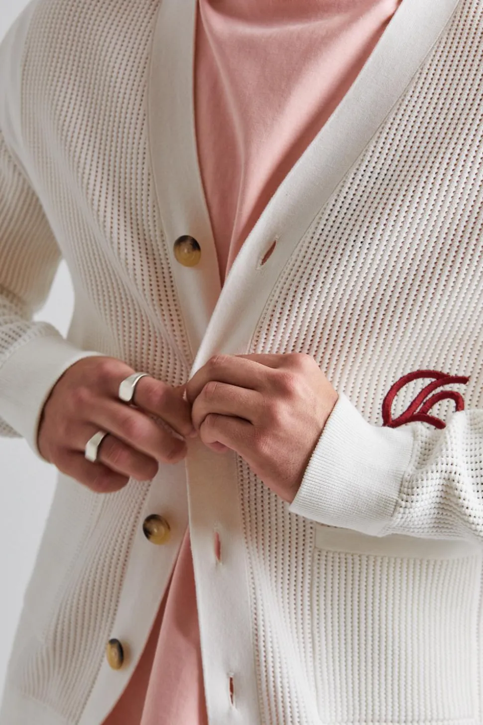 Le Cardigan Monogramme Cream