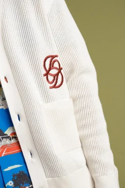 Le Cardigan Monogramme Cream
