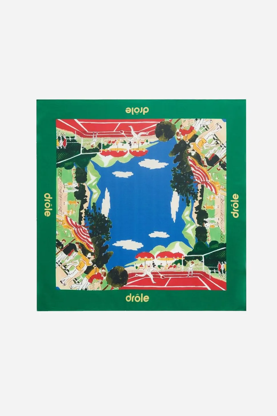 Le Foulard Country Club Blue
