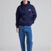 Le Hoodie Slogan Navy