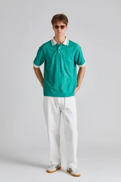 Le Polo Monogramme MC Emeraude