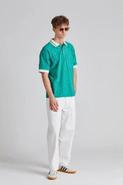 Le Polo Monogramme MC Emeraude