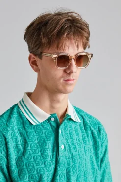 Le Polo Monogramme MC Emeraude