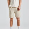Le Short Carreaux Beige