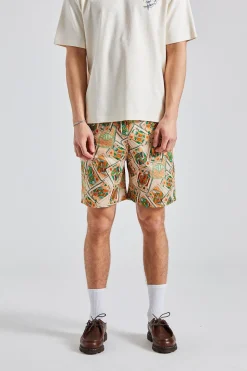 Le Short Jeu de Cartes Peach