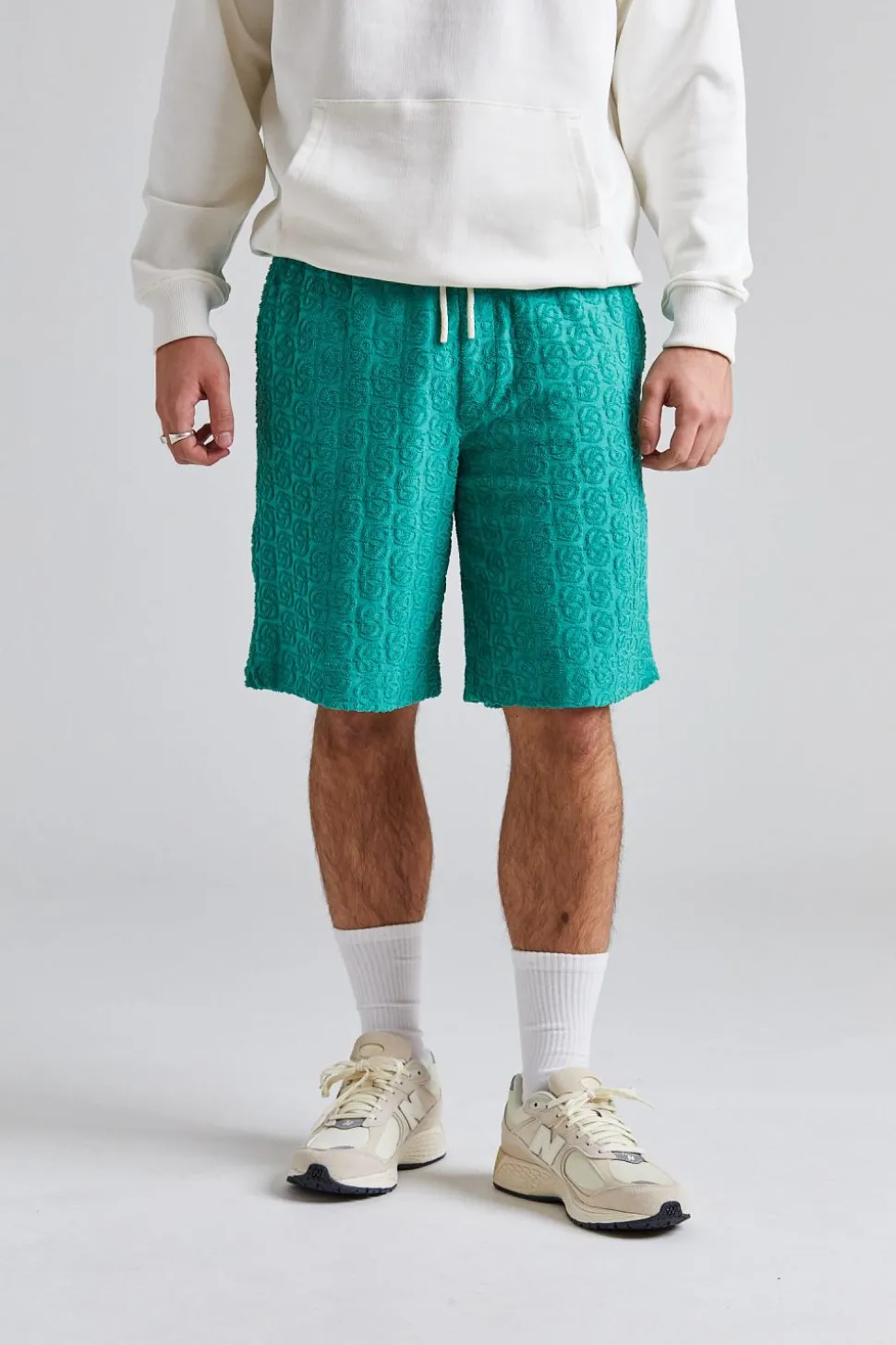 Le Short Monogramme Emeraude