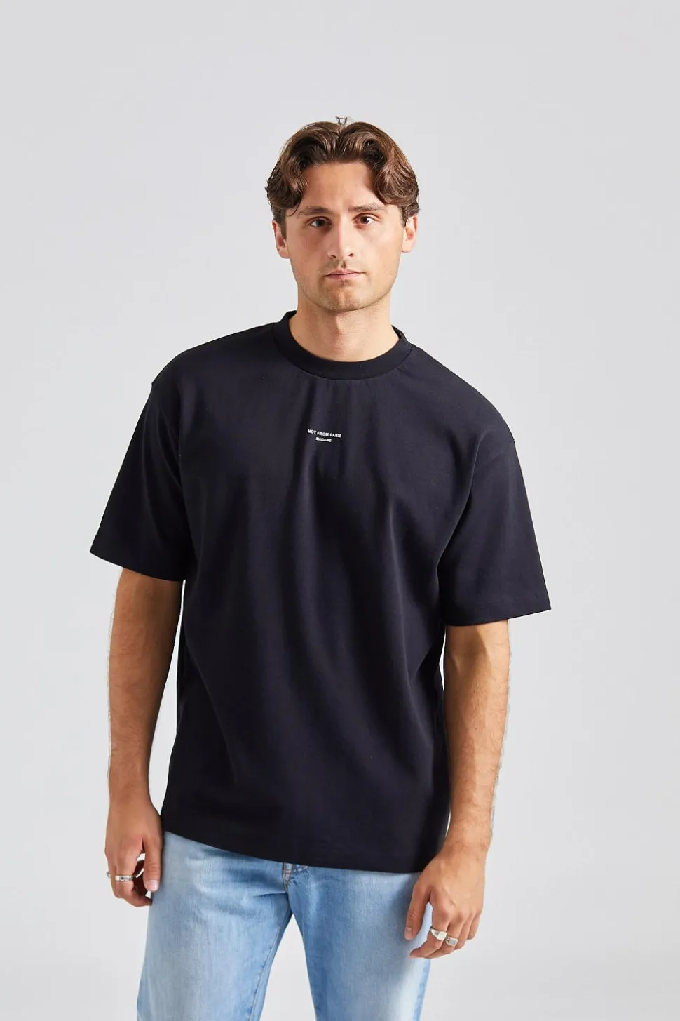 Le T-Shirt Slogan Classique Black