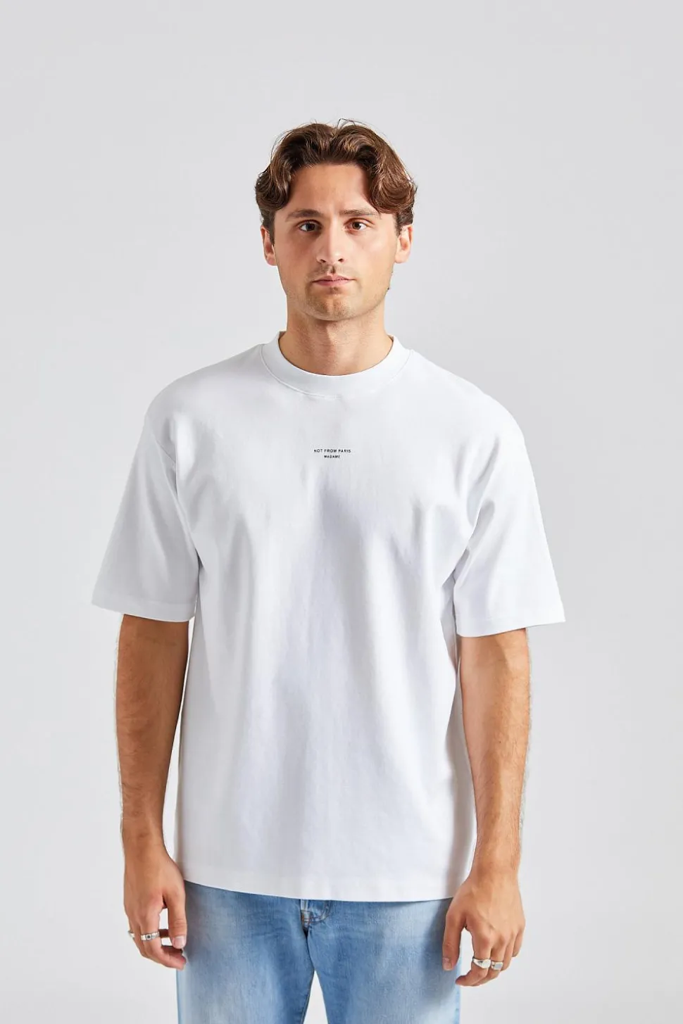 Le T-Shirt Slogan Classique Optic White