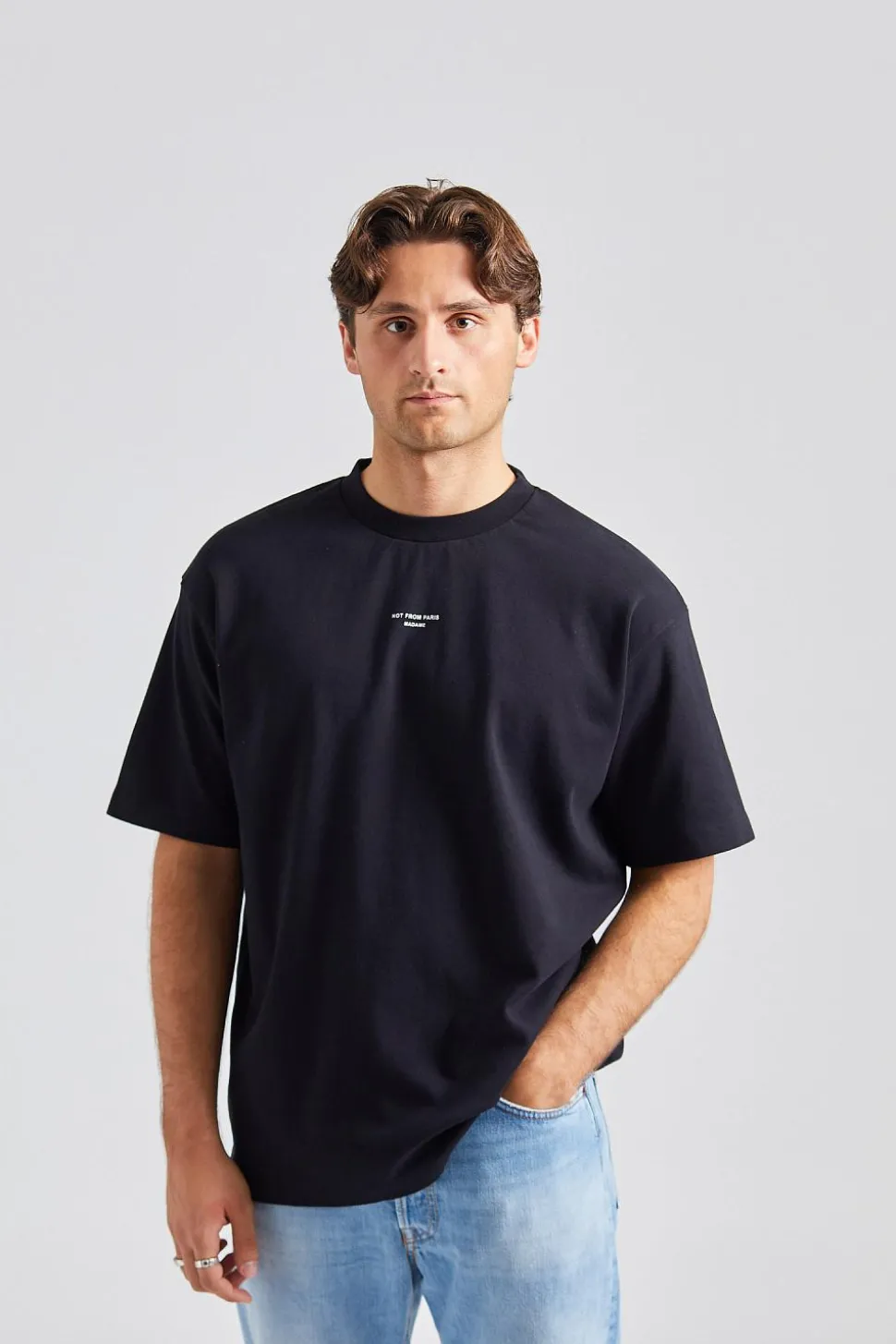Le T-Shirt Slogan Classique Black