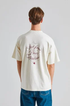 Le T-Shirt Slogan Vignes Cream