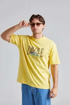 Le T-Shirt Tennis Court Light Yellow