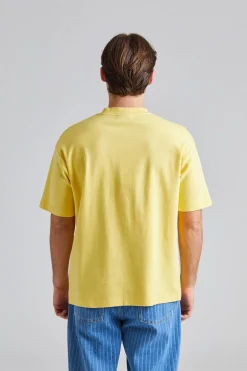 Le T-Shirt Tennis Court Light Yellow