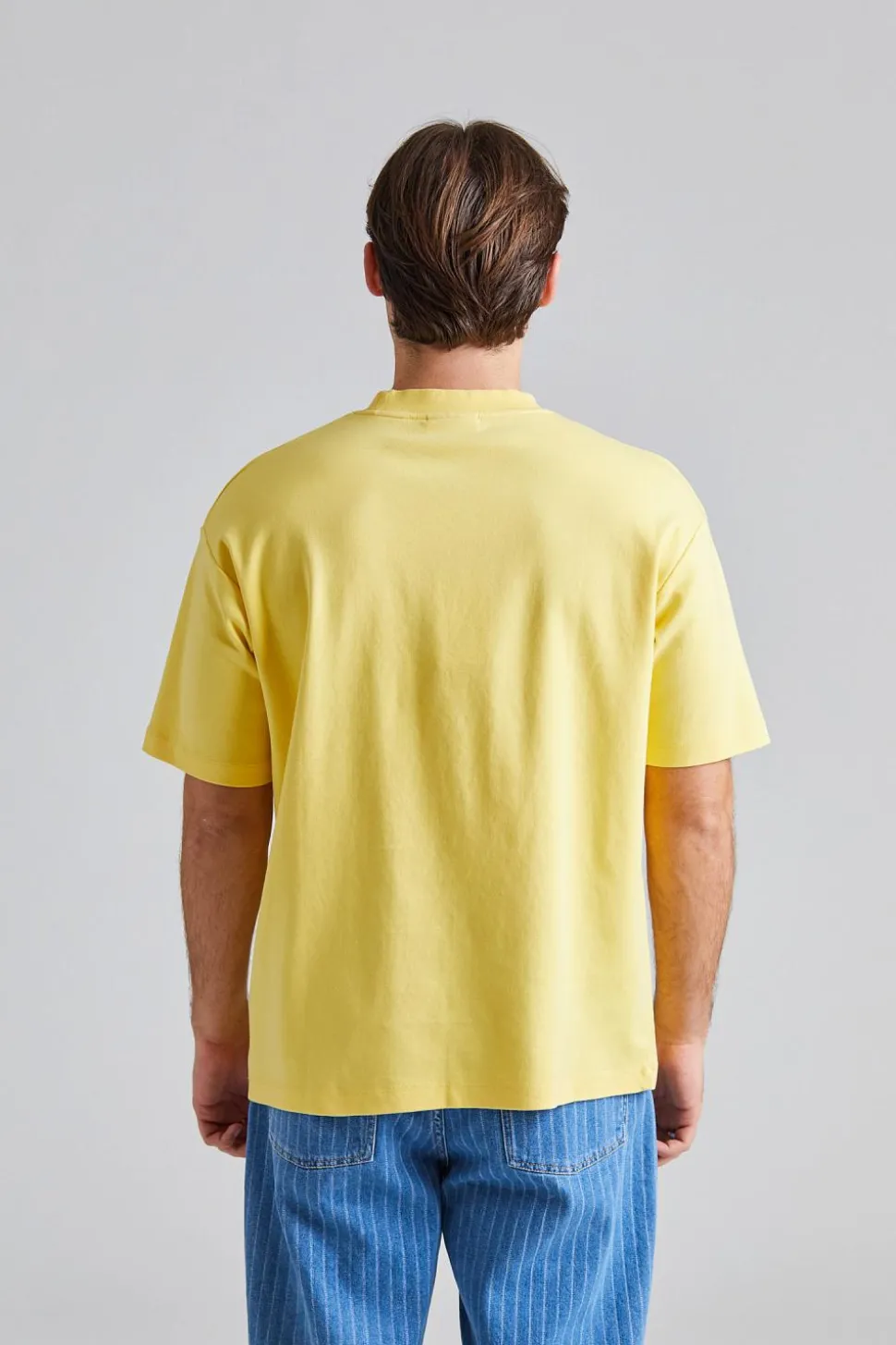 Le T-Shirt Tennis Court Light Yellow