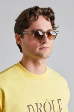 Le T-Shirt Tennis Court Light Yellow