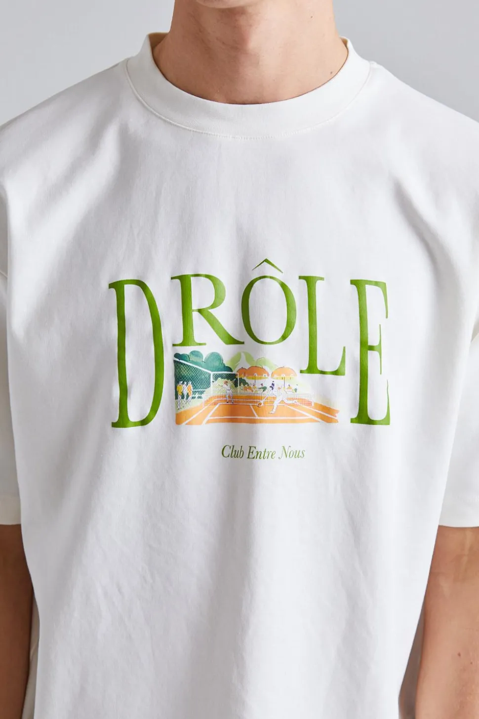 Le T-Shirt Tennis Court Off White