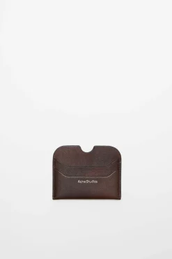 Leather Card Holder Dark Brown FN-UX-SLGS000287